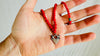 Oaxacan Pendant on Necklace of Antique Beads. Handmade Jewelry.