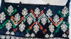 Vintage Red Dao Bag. Fine Hand Embroidery. Hmong.