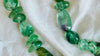 Long Fluorite & Sterling Silver Necklace.
