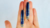 Long Lapis Lazuli Earrings. Sterling Silver. 138
