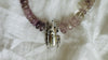 Amethyst Beetle Pendant Necklace. 0672