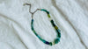 Ancient Roman Glass Necklace. Handmade Designer Jewelry.
