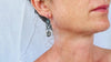 Antique Oaxacan Filigree Earrings. Turquoise. Sterling Silver. Mexico. Frida Kahlo. 2830