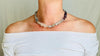 Fluorite & Sterling Silver Necklace. 2747