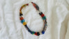 Berber Seed Bead Necklace. Vintage Moroccan Jewelry. 2547