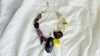 Amethyst, Ammonite & Gemstone Necklace.Handmade Designer Jewelry. Atelier Aadya.