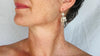 Monte Alban Reproduction Earrings. Oaxacan. Sterling Silver. Mexico. Frida Kahlo.