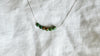 Turquoise Necklace. Fine Sterling Silver Chain. 0995