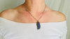 Abalone Wing Pendant Necklace. Sterling Silver. 4193