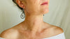 Oaxaca Filigree Earrings. Sterling Silver & Pearl. Mexico. Frida Kahlo