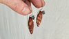 Jasper Leaf Earrings. Sterling Silver. Atelier Aadya. 2219