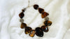 Dramatic Amber Necklace. Antique Sterling Silver Beads. Maximalist Designer Jewelry. IN COMPLIANCE with Etsy Regulations