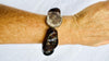 Natural Amber and Silver Beaded Bracelet. 925 Sterling. 4424