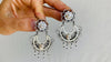Oaxacan Filigree Earrings w/ Pearl. Sterling Silver. Mexico. Frida Kahlo. Posts. 0316