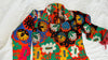 Vintage Tajik Suzani Silk Embroidered Dress. Up to size L