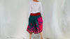 Vintage Banjara Skirt. Hand-Embroidered Drawstring Skirt. 4215