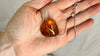 Amber Pendant on a Silver Chain. Sterling Silver. 0323. IN COMPLIANCE with Etsy Regulations.
