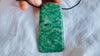 Mayan Green Jade Pendant. Hand-Carved Adze. Guatemala. 4330
