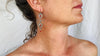 Heart Earrings. Oaxacan Filigree with Coral. Sterling Silver. Mexico. 0402