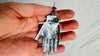 Oaxaca Silver Earrings. La Mano. Hand. Mexico. Frida Kahlo. 4184