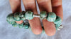 Guatemalita Bracelet. Beaded with Sterling Silver. Mayan Jewelry. 2842