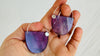 Amethyst Hoop Earrings. Sterling Siler Handmade Jewelry. Atelier Aadya. 2435