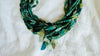 Multi-Strand Roman Glass Necklace. Sterling Silver. Stunning! 2491