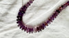 Amethyst & Silver Necklace. Sterling Silver. 0987