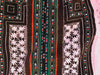 Vintage Balochi Hand-Embroidered Chiffon Dress. XS-M - Aadya Bazaar