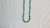 Turquoise and Sterling Necklace. 1260