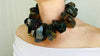 Huge Graduated Amber Necklace. Faceted. Mexican Amber. Dramatic and Gorgeous!