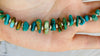 Turquoise and Sterling Necklace. 0247