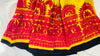 Vintage Banjara Embroidered Drawstring Skirt.