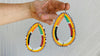 Masaai Beaded Earrings. Extra Large!!