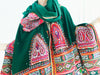 Rabari Shawl and Throw. Vintage. Mirror work & Embroidered