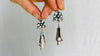 Oaxacan Earrings. Pomegranates. Sterling Silver. Mexico. Frida Kahlo - Aadya Bazaar