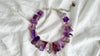 Amethyst Silver Necklace. Highest Quality Amethyst