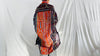 Vintage Hmong Indigo Wrap Shrug. Indigo Batik, Embroidered, Applique. Repurposed