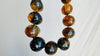 Huge Amber Beaded Necklace. Graduated Spheres. Dramatic and Gorgeous! - Aadya Bazaar