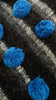 Wool Shawl. Pom Poms & Tassels. Mayan. Chamula. Mexico