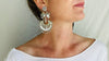 Taxco Filigree Earrings. Sterling Silver. Mexico. Frida Kahlo