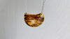 Amber Pendant on a Silver Chain. 0148