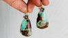 Chrysoprase & Sterling Silver Earrings. 0019