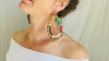 Masaai Beaded Earrings. Extra Large!! 0222 - Aadya Bazaar