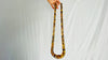 Amber Heishi Beaded Necklace. Puca. Mexican Amber - Aadya Bazaar