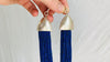 Lapis Lazuli and Karen Silver Necklace. Multi Strand