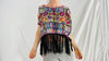 Vintage Guatemalan Huipil. San Juan Comalapa. Fringe - Aadya Bazaar