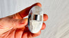 Oversized Pink Labradorite Ring. Gorgeous Colors. Adjustable. 0523