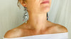 Sacred Heart Silver Earrings. Oaxaca . Mexico. Frida Kahlo - Aadya Bazaar