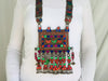Balochi Nawa Glass Inlay Necklace. - Aadya Bazaar